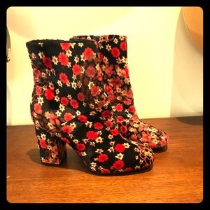 Velvet Booties